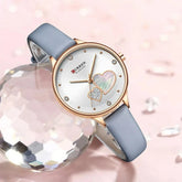 CURREN 9077 Women's Leather Straps Watch